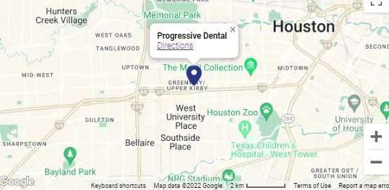 Dentist Greenway Houston - Gloss Dentistry Map Location